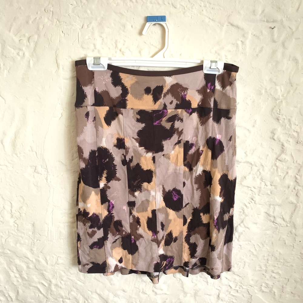 Vintage Diane Von Furstenberg Silk Skirt Sz 6